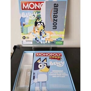 Hasbro Gaming Junior: Bluey Edition Board Game for Kids Age 5+ Open Box, BOX DMG